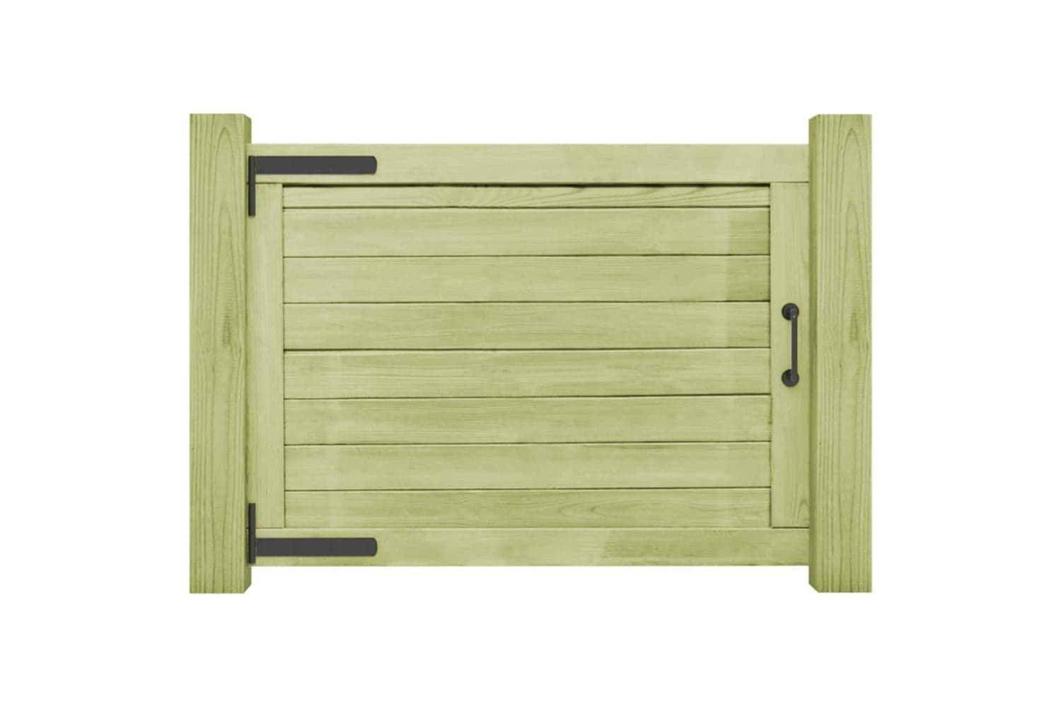 vidaXL Garden Gate Impregnated Pinewood