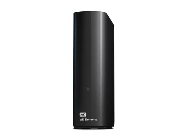 WESTERN DIGITAL - WD Elements Desktop WDBWLG0240HBK - Hard drive - 24 TB - external (desktop) - USB 3.2 Gen 1 - black