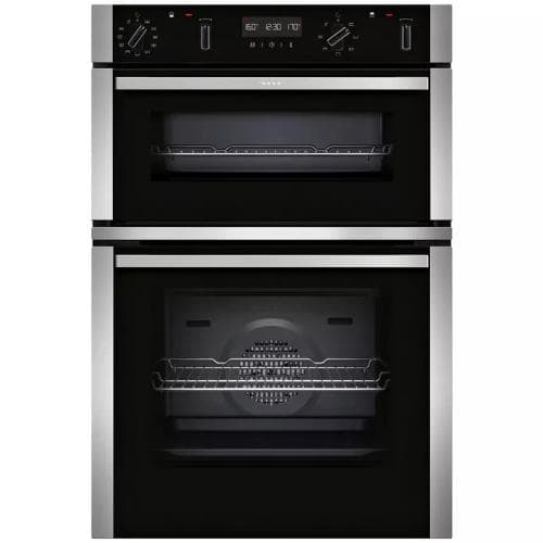 NEFF            N50 BUILT IN DOUBLE OVEN - STAINLESS STEEL - EYE LEVEL