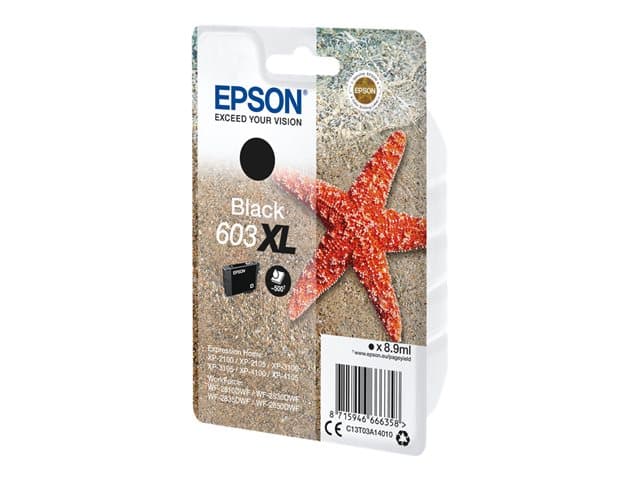 EPSON - 603XL - XL - black - original - ink cartridge