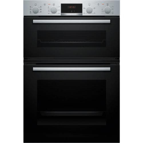 BOSCH            SERIES 4 34/71LITRE BUILT IN DOUBLE OVEN - STAINLESS STEEL