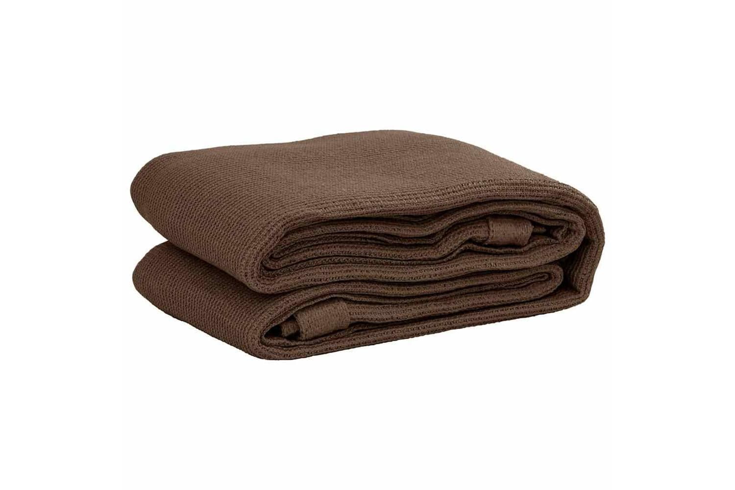 vidaXL 310811 Tent Carpet 400x400cm Brown