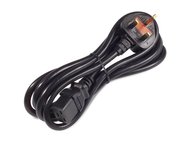 SPECIALS - APC - power cable - IEC 60320 C19 to BS 1363A - 2.44 m