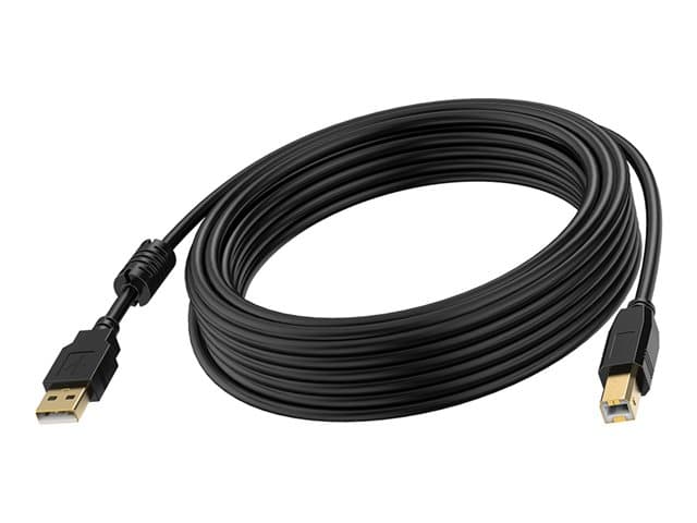 VISION - Professional - USB cable - USB (M) to USB Type B (M) - USB 2.0 - 3 m - black