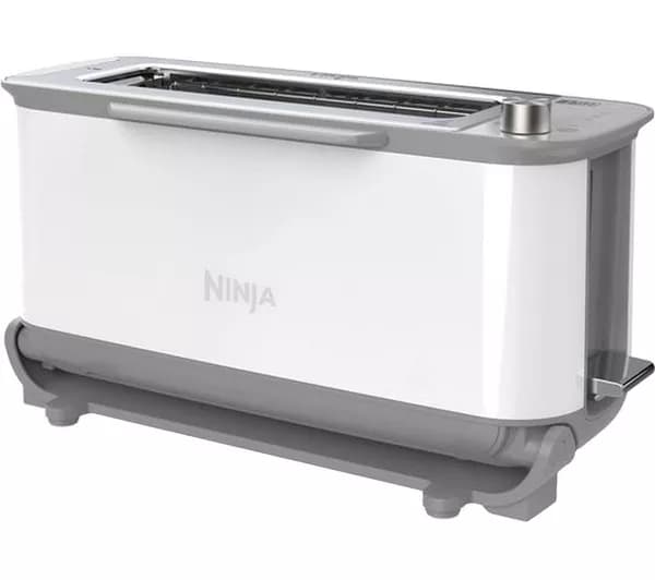 NINJA  Foodi ST200UKWH 3-in-1 Toaster, Grill & Panini Press - White