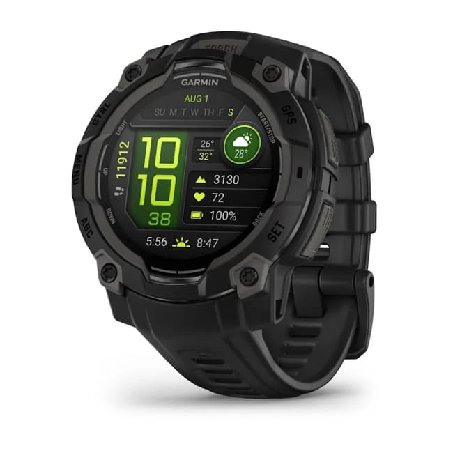 Garmin Instinct 3 Amoled 45 mm Smart Watch - Black | 010-02936-00