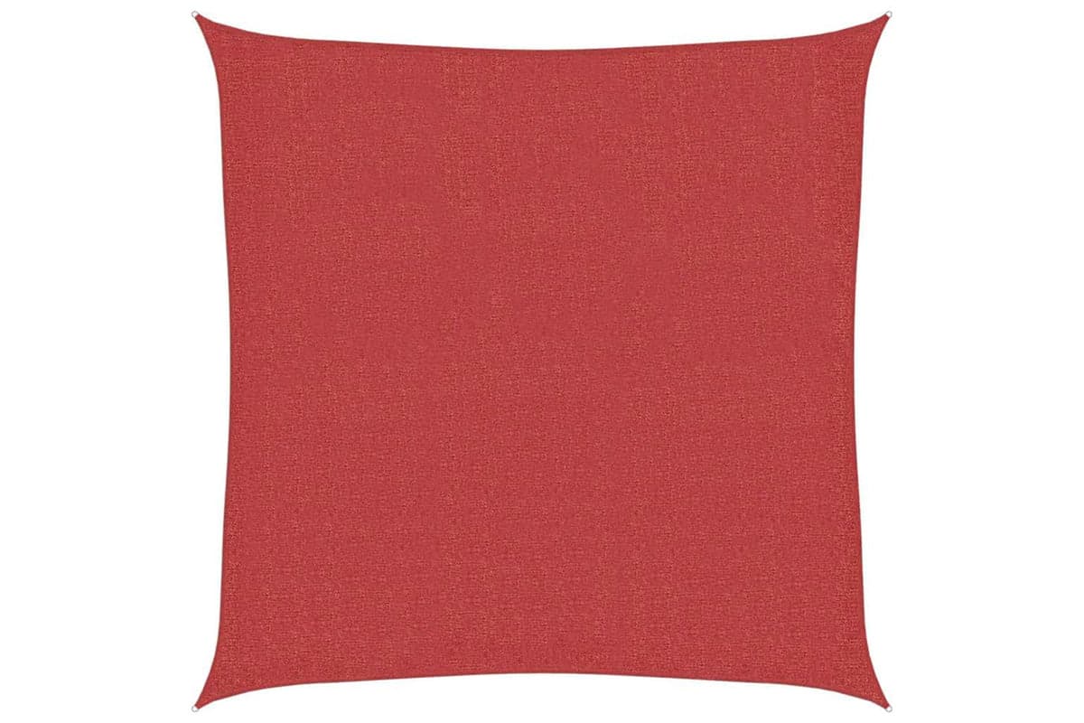 Vidaxl 311602 Sunshade Sail Red 2x2 M Hdpe