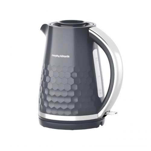 MORPHY            1.5 LITRE PLASTIC KETTLE - HIVE RANGE -  GREY