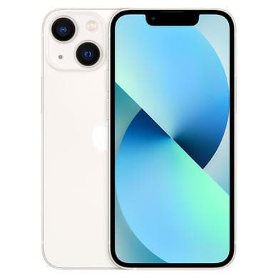 Refurbished Apple iPhone 13 Mini Starlight 5.4" 128GB 5G Unlocked & SIM Free Smartphone