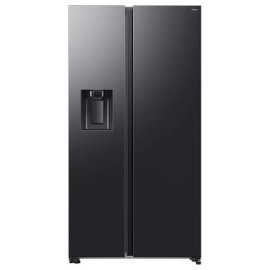 Samsung 640L Bespoke AI Series 6 American Style Fridge Freezer with SpaceMax - Black Stainless Steel | RS70F64KEFEU