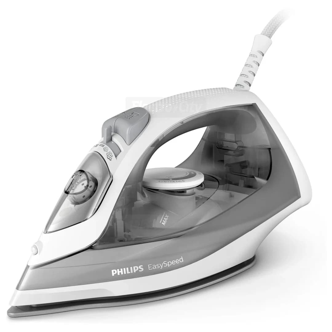 Philips EasySpeed 2000W Steam Iron with Ceramic Soleplate | Grey