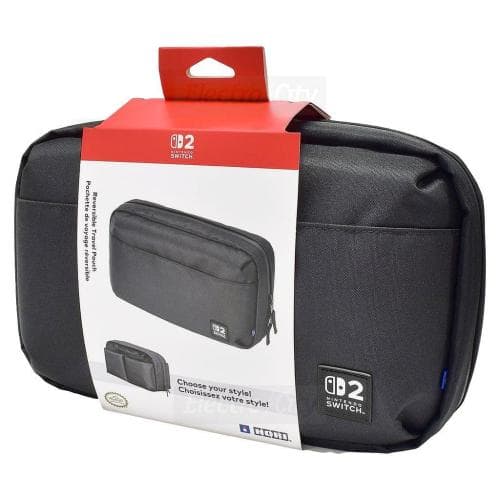 NINTENDO Hori Reversible Travel Pouch (black) For Nint...