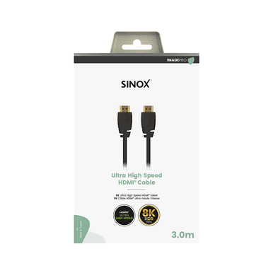 Sinox Ultra High Speed HDMI 2.1 Cable 8K 3 Metre | 051903