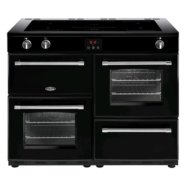 Belling Farmhouse 110cm Electric Range Cooker FH110E - Black