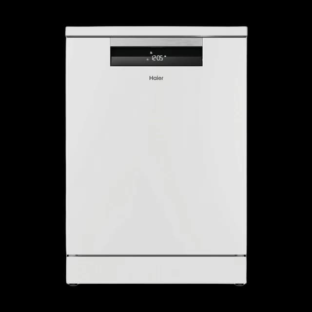 Haier I-Pro Shine Series 3 60CM Freestanding Standard Dishwasher - White | XF 5C7M0W-80