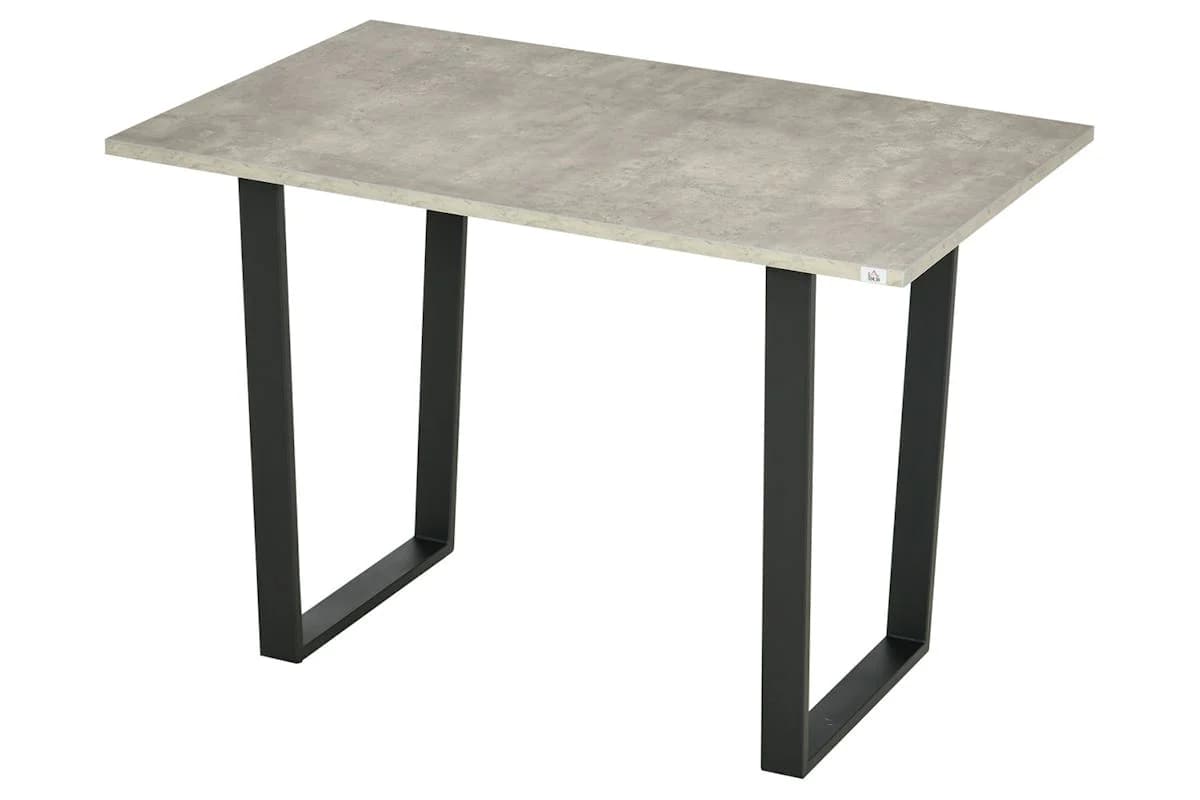 Homcom Modern Dining Table | Light Grey