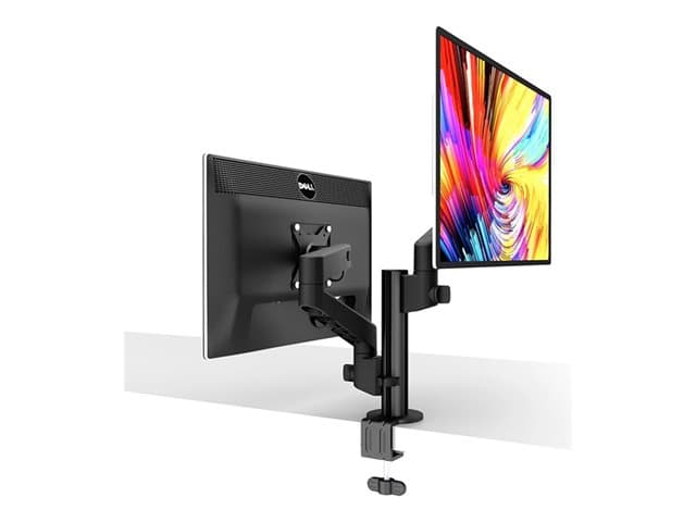 URBAN FACTORY - Urban Factory FLEXEE LIGHT mounting kit - spring - for 2 LCD displays - ergonomic, dual - black