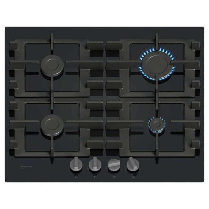 Neff N50 T26NKP4S0, 60cm Gas Hob, Black