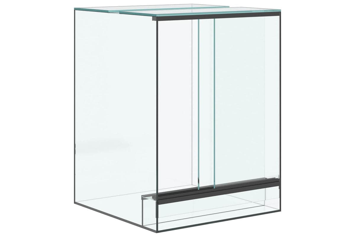 Vidaxl Reptile And Amphibian Habitats White 30 X 30 X 40 Cm Glass