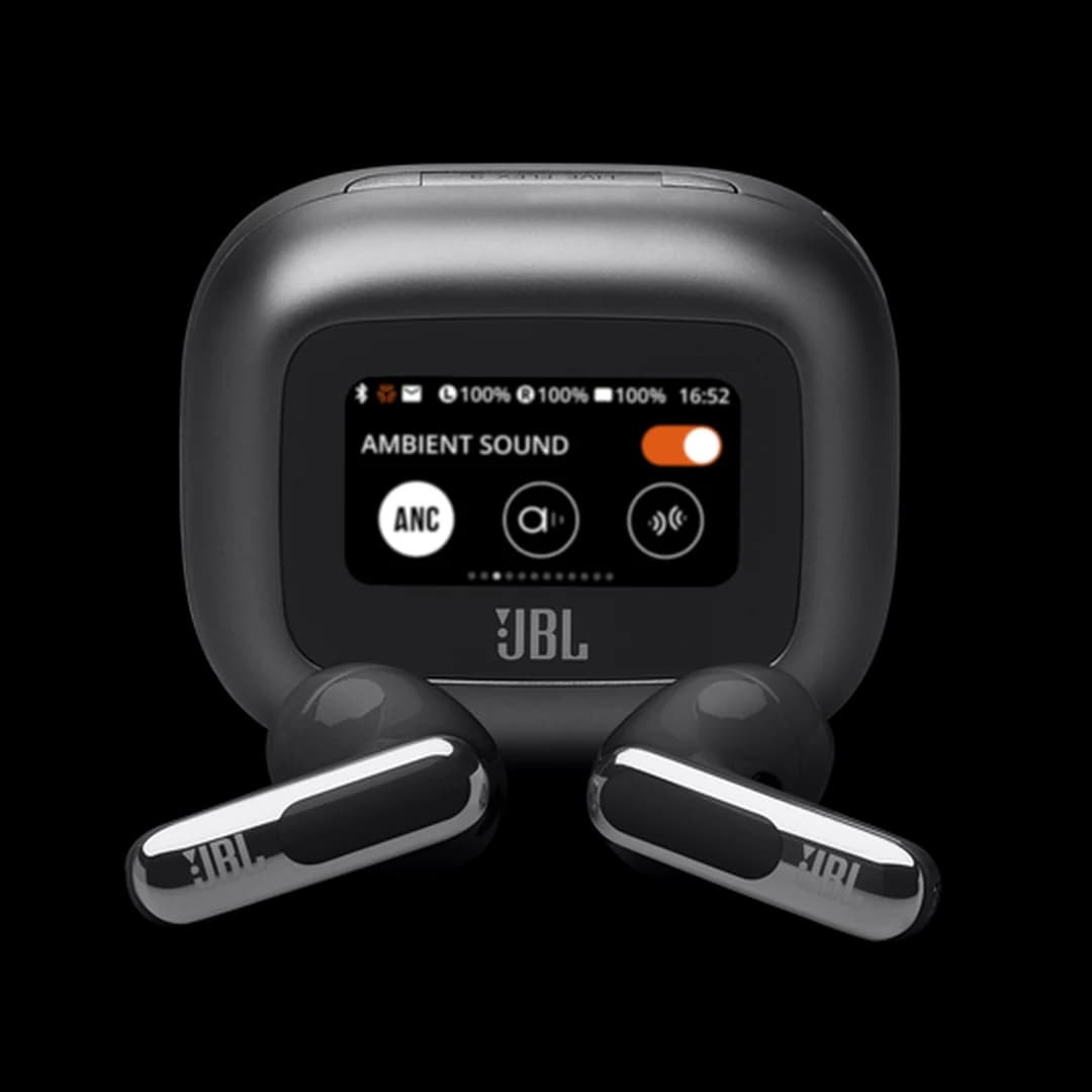 JBL Live Flex 3 True Wireless Noise-Cancelling Open-Stick Earbuds Black | JBLLIVEFLEX3BLK