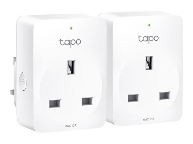 TP-LINK - Tapo P110 V1 - Smart plug - mini - wireless - 802.11b/g/n - 2.4 Ghz (pack of 2)