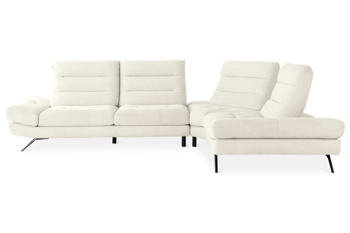 Vitali Corner Sofa | White