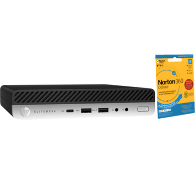 Refurbished HP EliteDesk 800 G5 Intel Core i7 9th gen 32GB RAM 256GB SSD Windows 11 Pro Mini Desktop PC