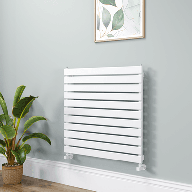 Riace Linea White Flat Designer Radiator