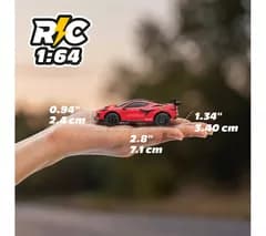 MOTORDAYZ 1:64 Corvette ZR1 Remote Control Car - Red
