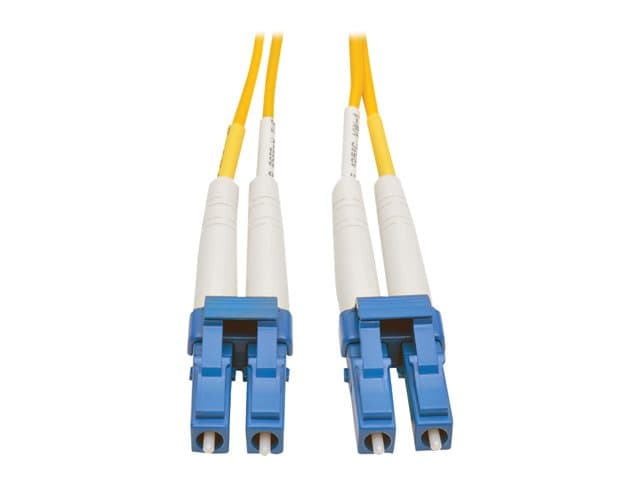 Tripp Lite - Eaton Tripp Lite Series Duplex Singlemode 9/125 Fiber Patch Cable (LC/LC), 5M (16 ft.) - patch cable - 5 m - yellow