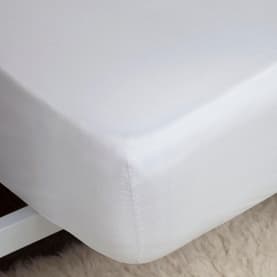 Egyptian Cotton 400 Sheet Fitted 18" White