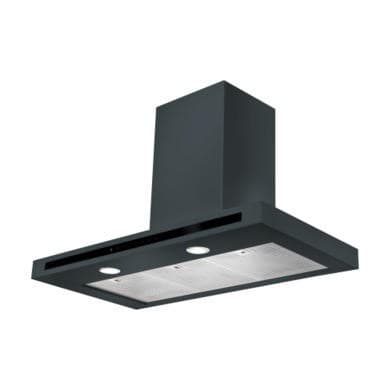 Refurbished Rangemaster Hi-Lite Flat HLTHDS110SL 110cm Chimney Cooker Hood Slate Grey