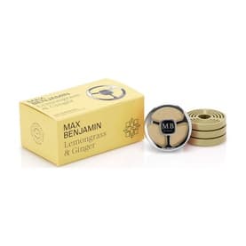 Car Fragrance Gift Set - Lemongrass And Ginger