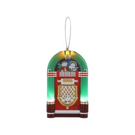 Rock-O-Rama Jukebox Musical Christmas Decoration 50cm