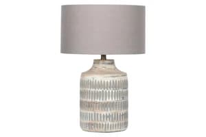 Steel Shade Table Lamp | Grey