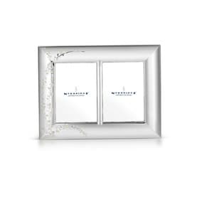 Large Floral Double Photo Frame