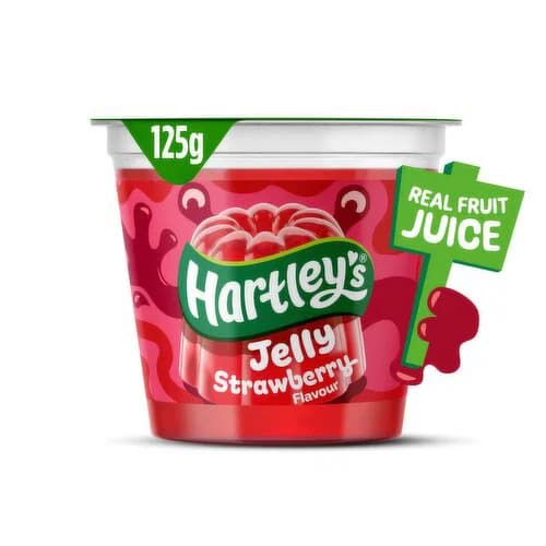 Hartley's Strawberry Jelly 125g