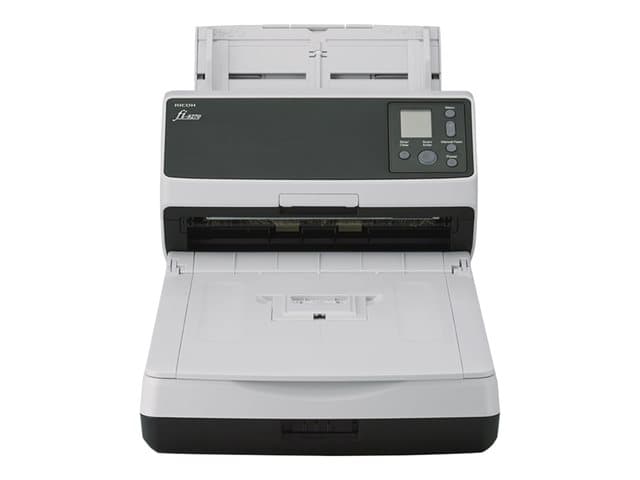 RICOH - fi-8270 fi 8270 fi8270- Document scanner - flatbed: CCD / ADF: dual CIS - Duplex - 216 x 355.6 mm - 600 dpi x 600 dpi - up to 70 ppm (mono) / up to 70 ppm (colour) - ADF (100 sheets) - up to 10000 scans per day - Gigabit LAN, USB 3.2 Gen 1