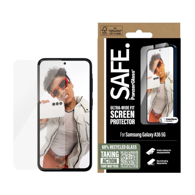 PanzerGlass Safe Screen Protector Samsung Galaxy A36 5G | SARNUWFG38083