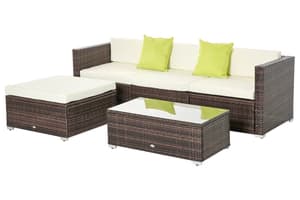 Outsunny Corner Sofa Set