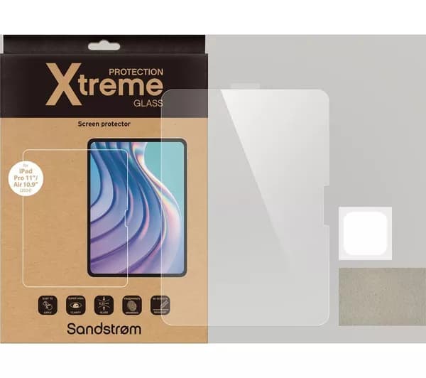 SANDSTROM iPad Pro 11" (2024 & 2025) & iPad Air 11" M2, M3 & M4 Screen Protector