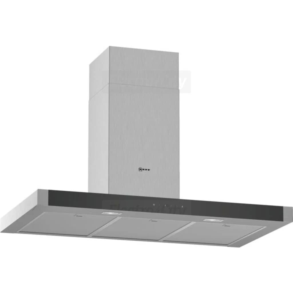 Neff N 50 90cm Wall-Mounted Cooker Hood | Stainless Steel