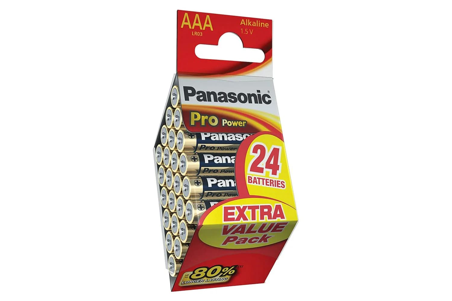 Panasonic AAA Batteries Pro Power | 24 Pack