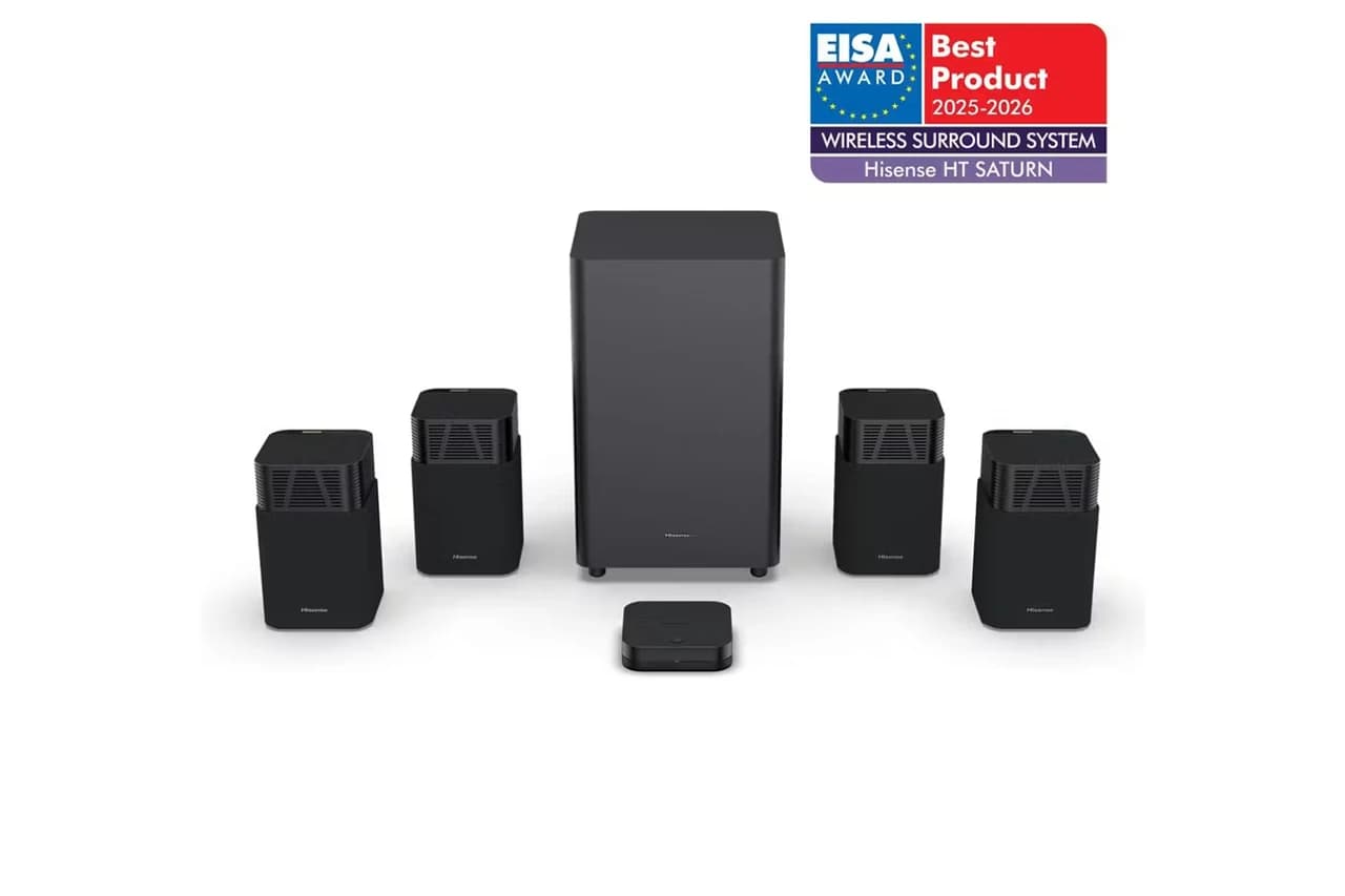 Hisense HTSATURN 4.1.2 CH Soundbar – Black