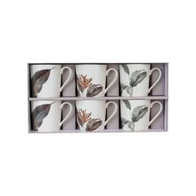 Birds of Paradise Cups, Set of Six