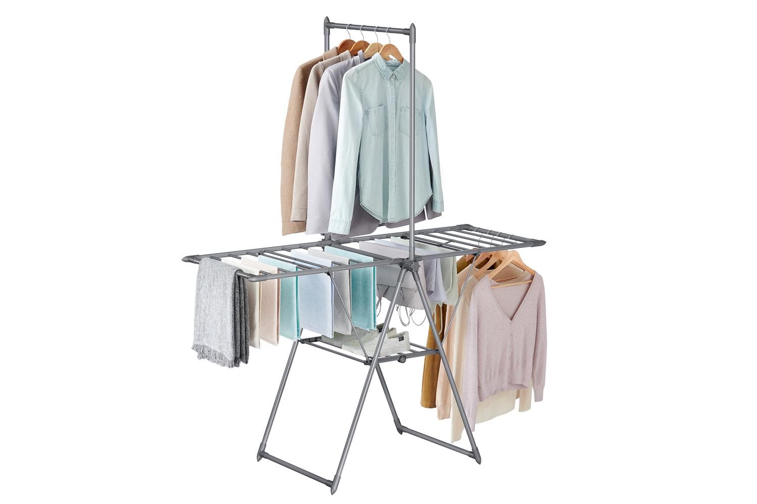 Clothes Drying Rack | Clothes Airer | Steel | Large
