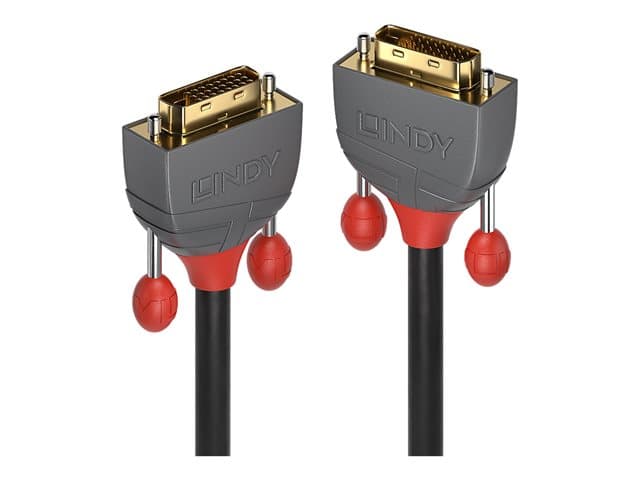 Lindy - Anthra Line - DVI cable - DVI-D to DVI-D - 5 m