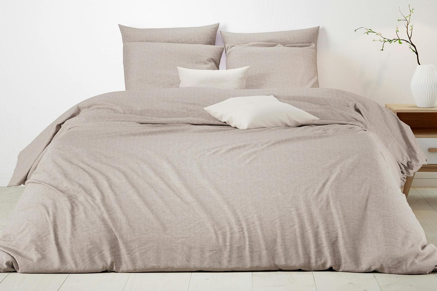 Mistral Home | Argentario Duvet Cover Set | Beige | King