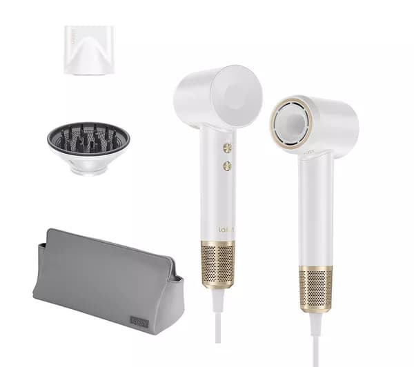 LAIFEN 1HD50-G-UK-PT-003 High Speed Hairdryer - Swift Premium White