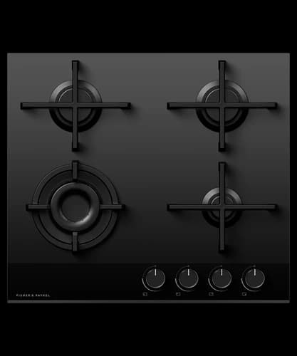 Fisher & Paykel, CG604DNGGB4, Gas on Hob 60cm Natural Gas, Black